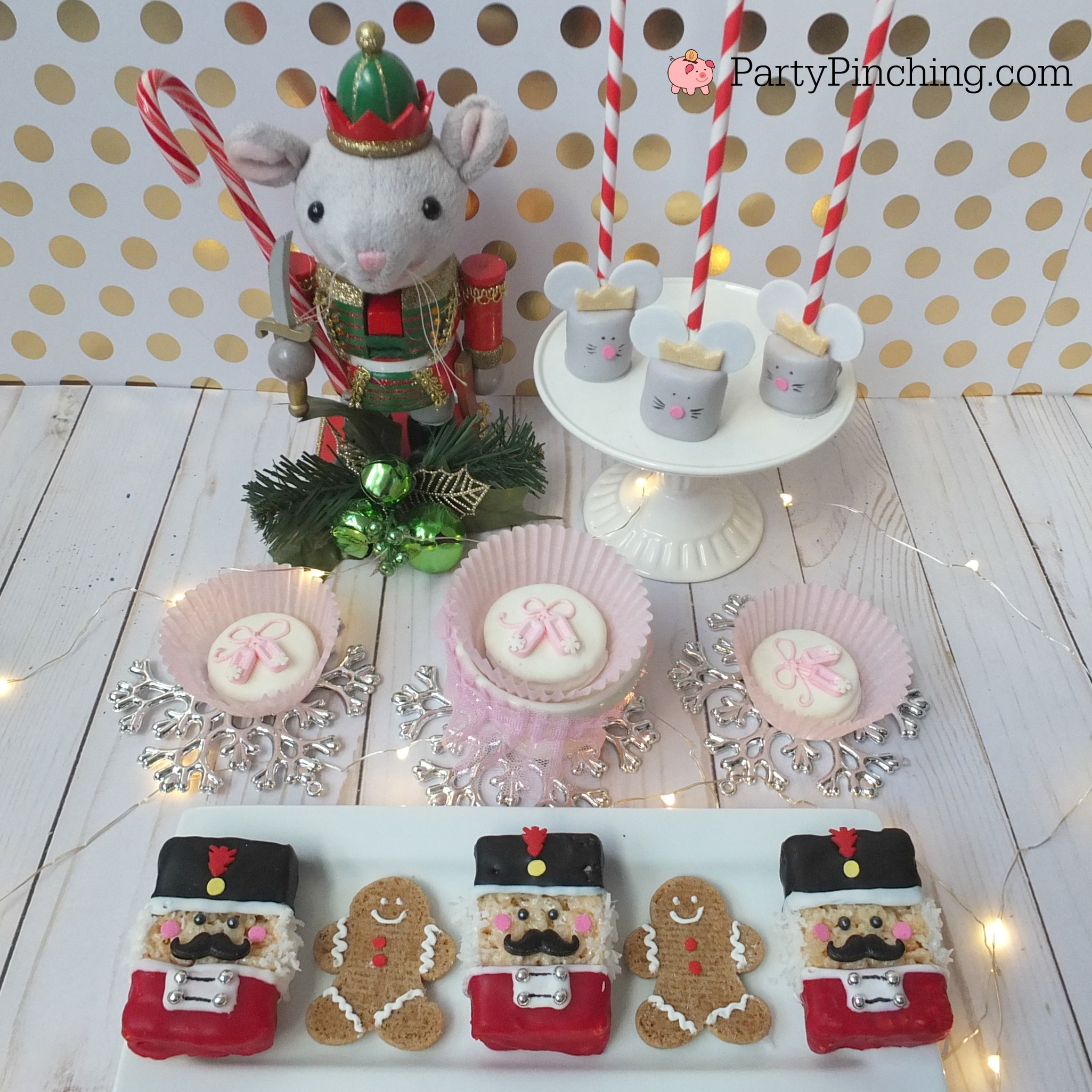Nutcracker Sweets Party Pinching