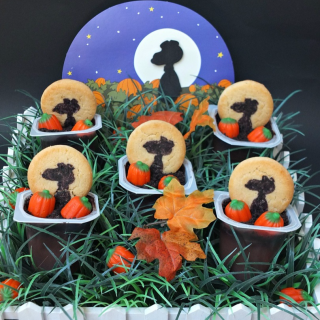 Great pumpkin pudding cups snoopy moonlight cookie fun Great Pumpkin movie watch party snack recipe ideas, best Great Pumpkin Peanuts gang Charlie Brown Snoopy Linus pumpkin patch pudding cups