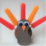 popsicle turkey easy diy for kids thanksgiving craft food recipe dessert ideas