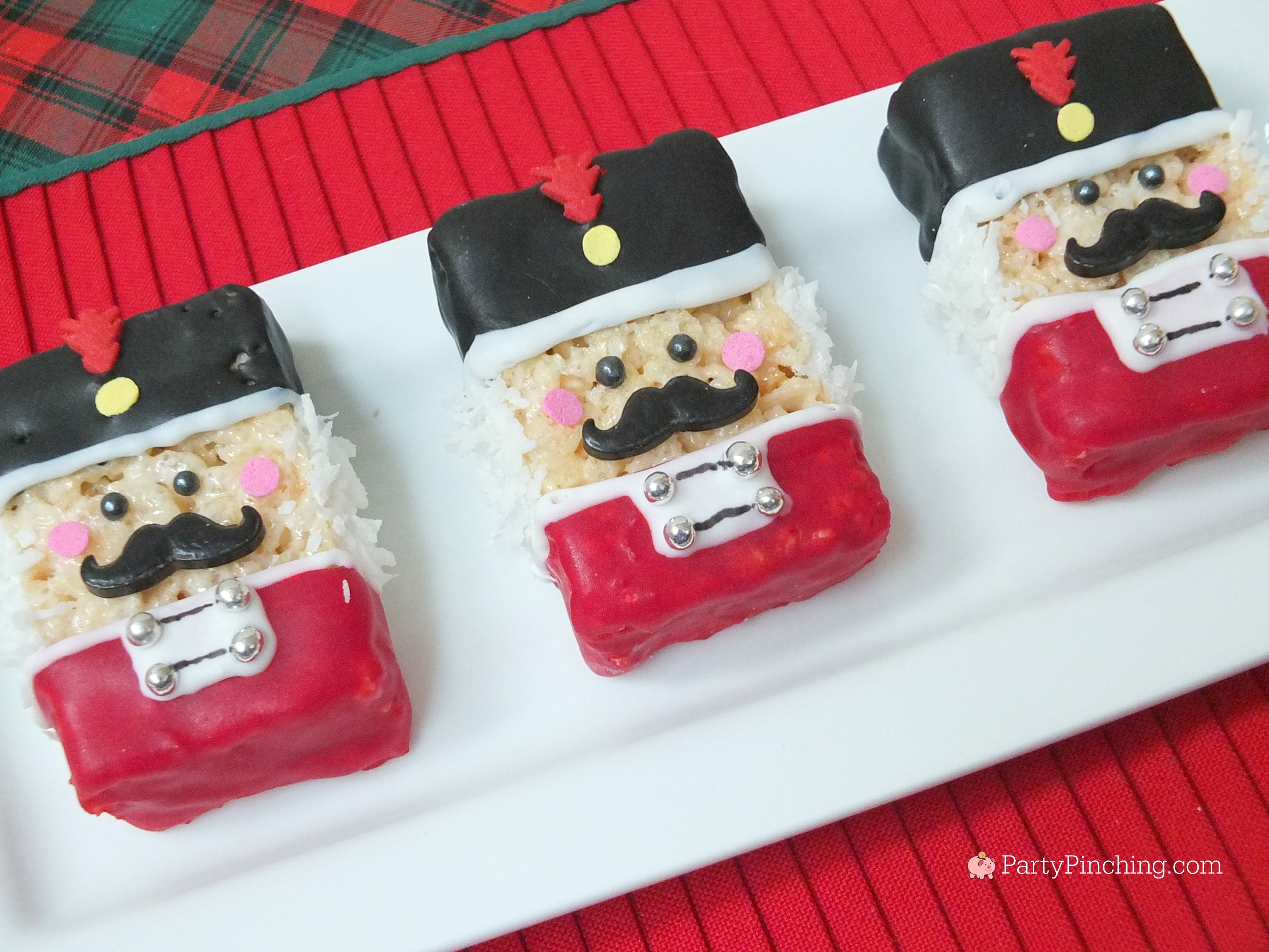 Nutcracker Rice Krispie Treats Recipe Christmas Ballet Party Ideas For 