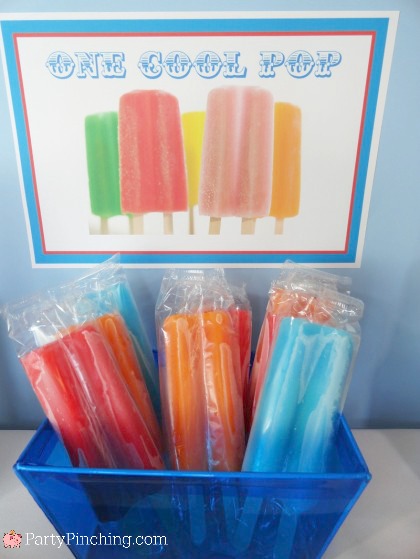 Father's Day, one cool pop, Father's day party ideas, desserts for Father's Day, popsicle party ideas, Dad's root beer floats, fun Father's Day ideas