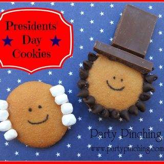 president's day cookie, president's day craft, president's day ideas for kids, george washington cookie, abraham lincoln cookie