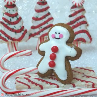 Little Debbie Nutty Bar sled, easy Christmas dessert ideas, Little Debbie snack cakes, Christmas edible craft treat, cute food, fun food for kids, Christmas party for kids ideas, fun food, cute food, gingerbread edible crafts