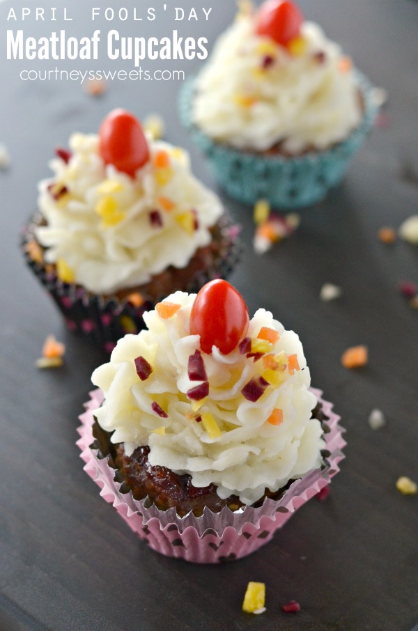 April Fools day food pranks meatloaf cupcakes and mashed potato frosting