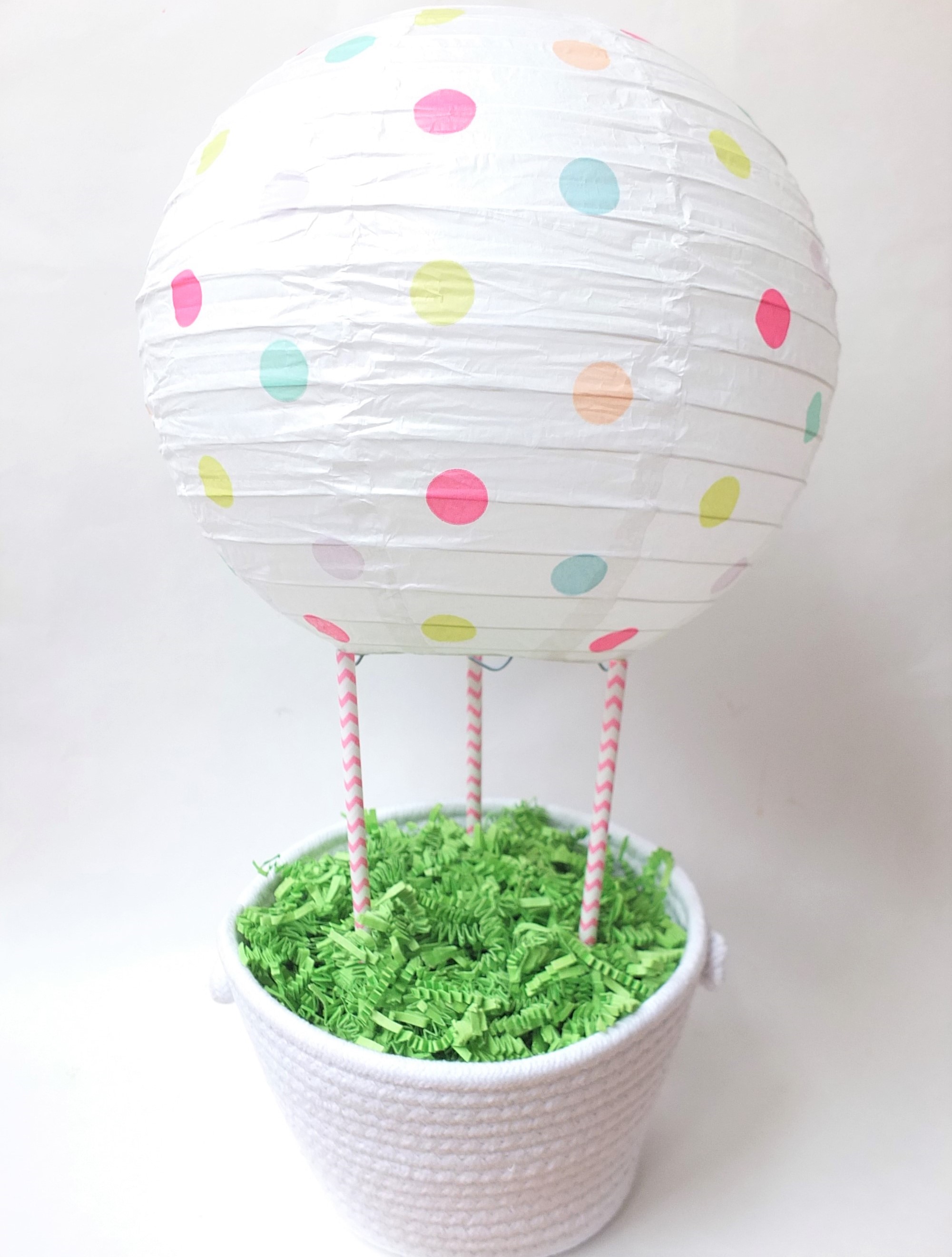 DIY Easter Hot Air Balloon Basket — The Creative Heart Studio