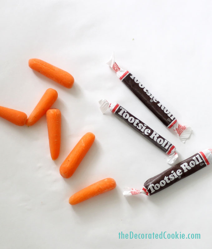 April Fools Day food pranks carrot Tootsie Rolls