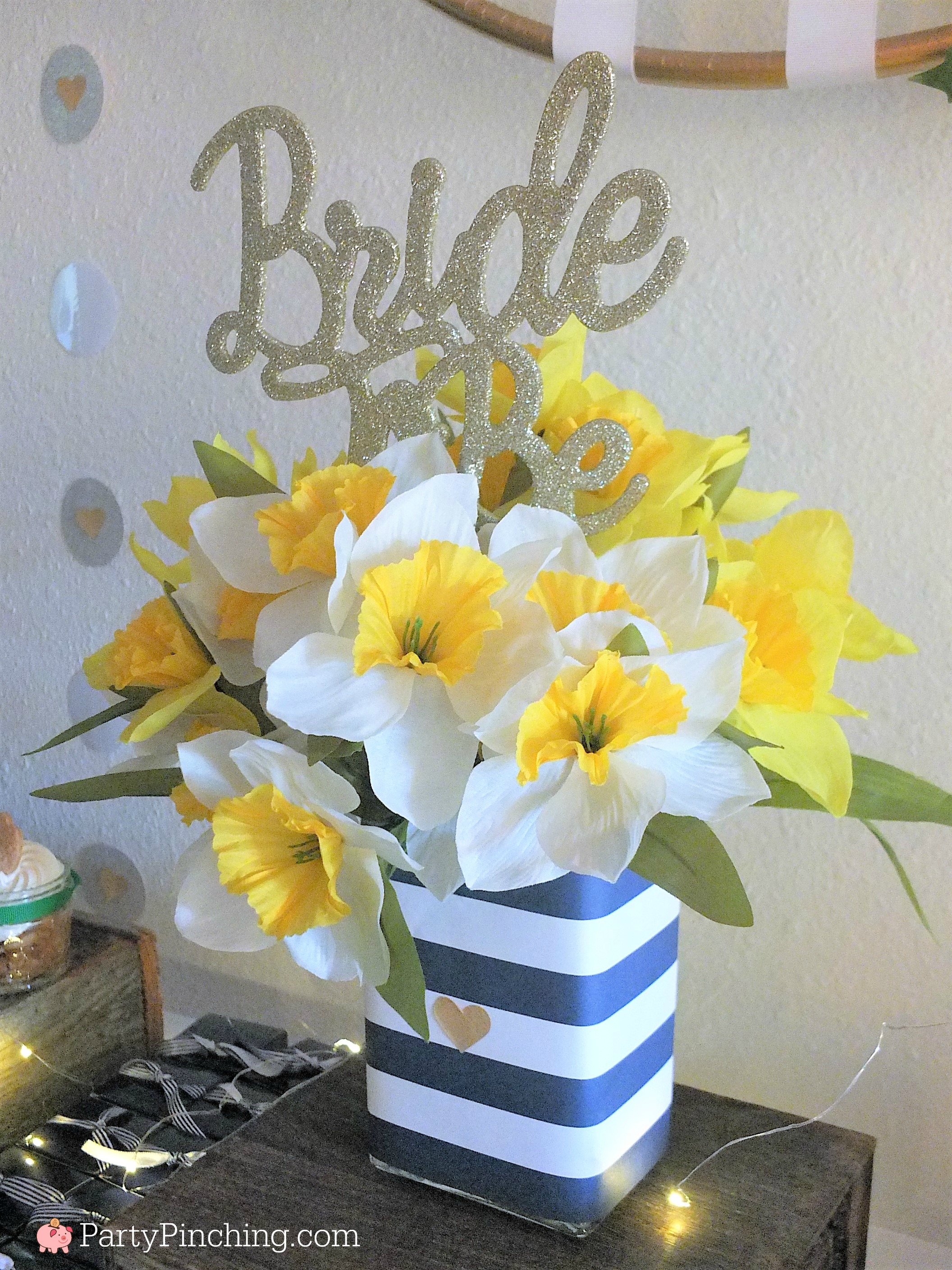 Spring bridal shower ideas on a budget, cute easy finger