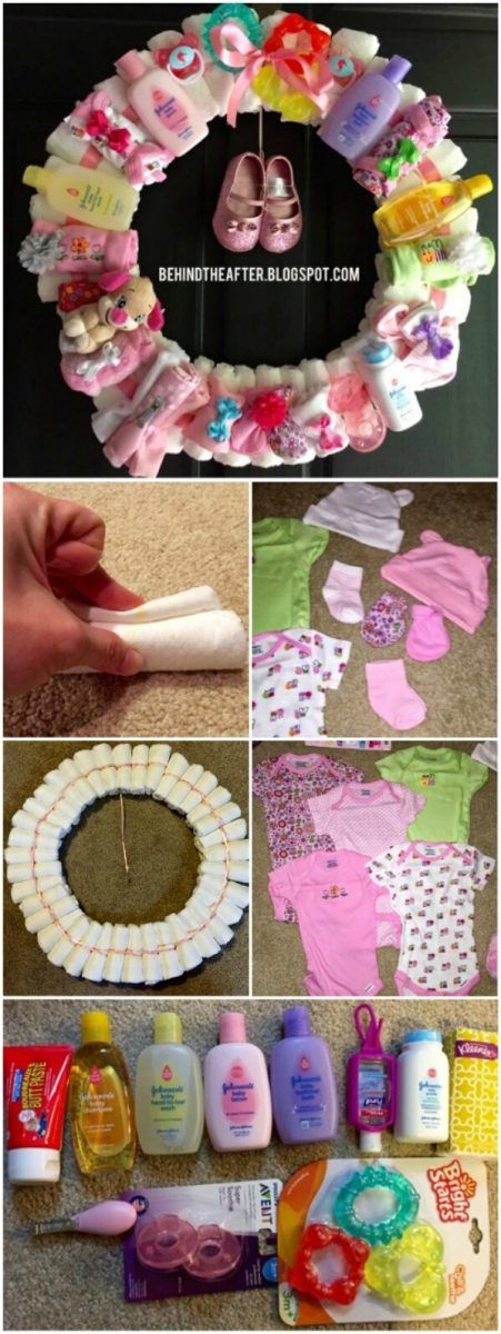 diaper wreath, baby shower ideas, cute baby shower, best baby shower ideas, baby shower cake, fun games for baby shower, baby shower food