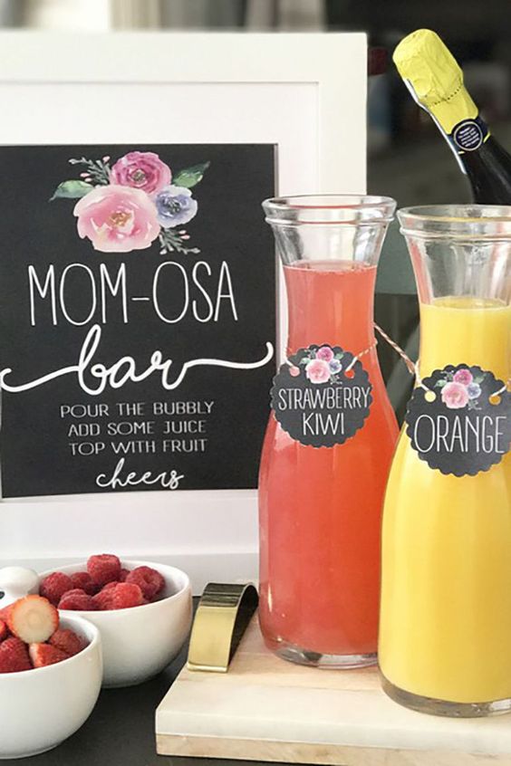 momosa, alcohol free mimosa, baby shower ideas, cute baby shower, best baby shower ideas, baby shower cake, fun games for baby shower, baby shower food