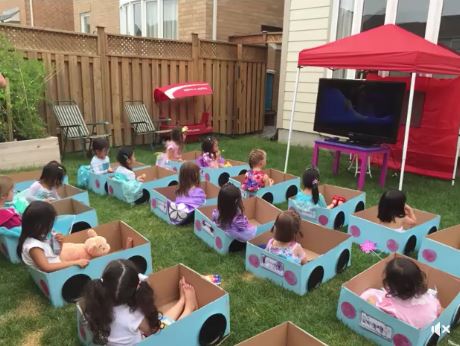 outdoor diy drive-in movie theater cardboard box cars for kids, awesome ideas to keep kids busy summer, backyard party ideas , Best summer backyard games and outdoor activities for kids, diy summer projects for kids,fun ideas for kids summer , fun summer ideas for children, lots of summer activities for kids, outdoor games for summer, 