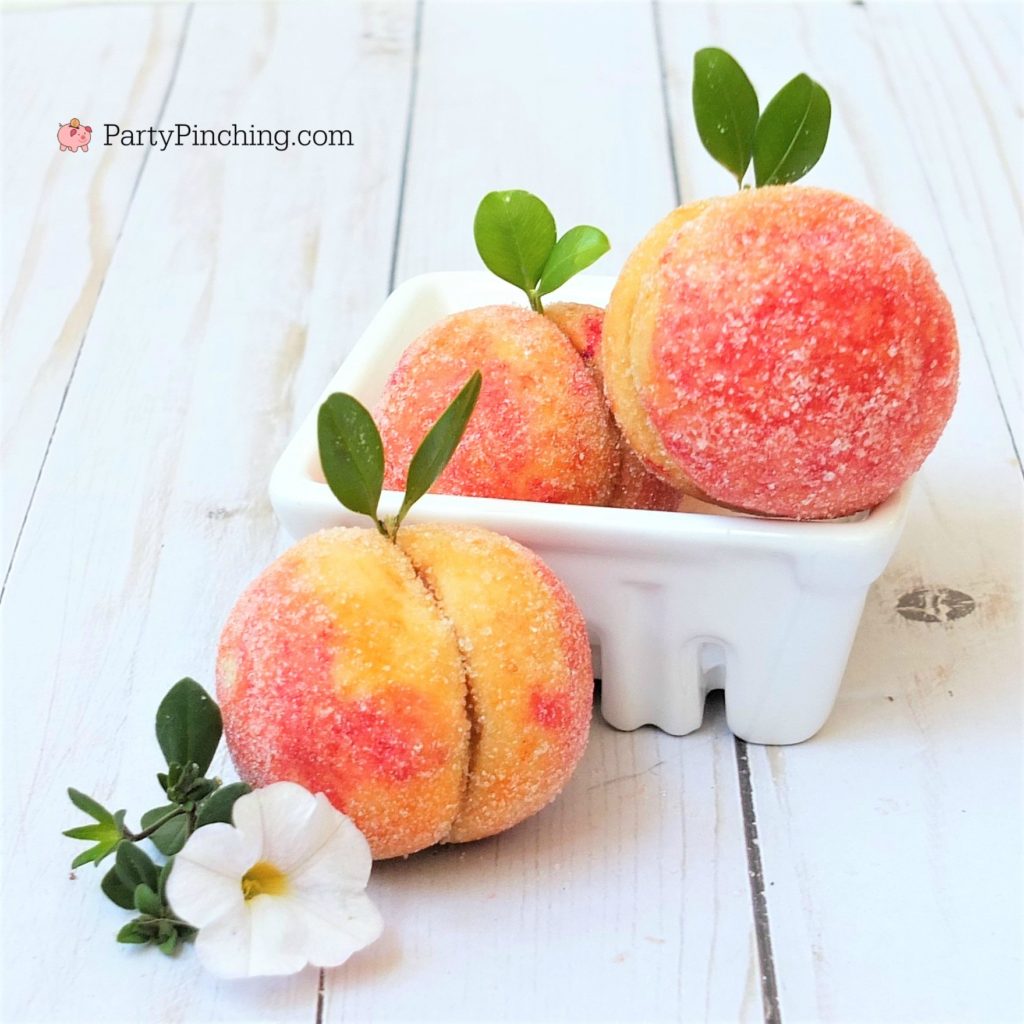 Peach Cookies, best peach cookie recipe, pretty peach flavored cookies