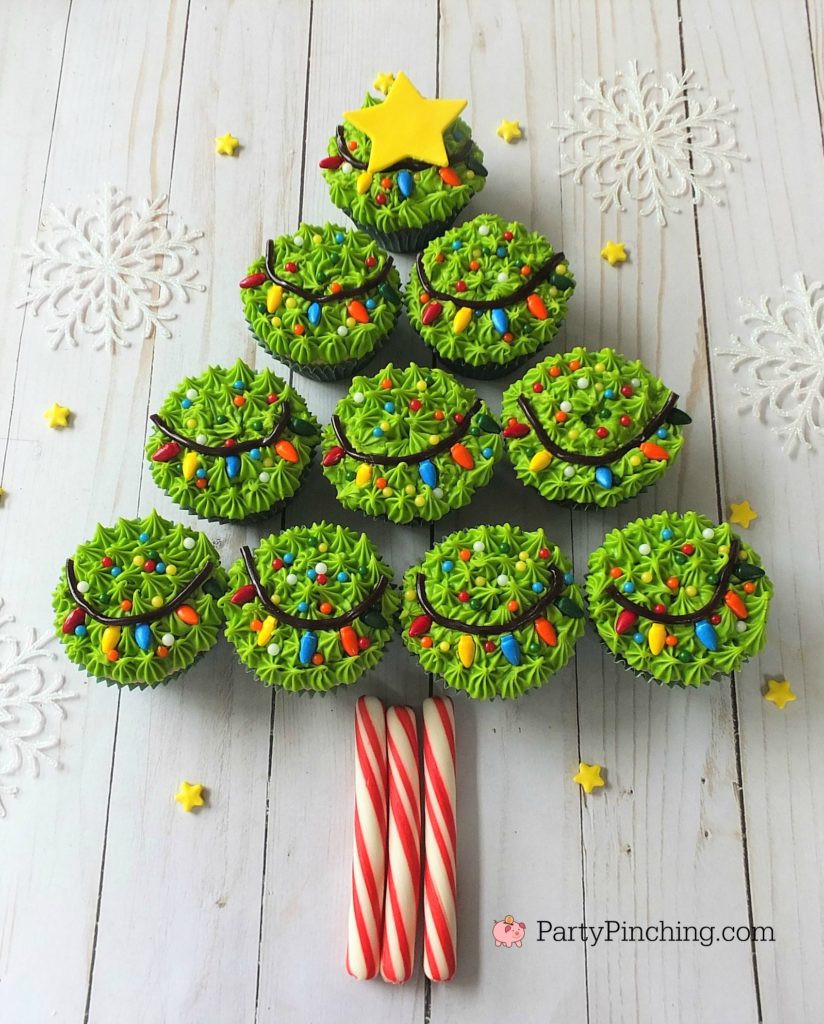 Cupcakes Christmas Tree 