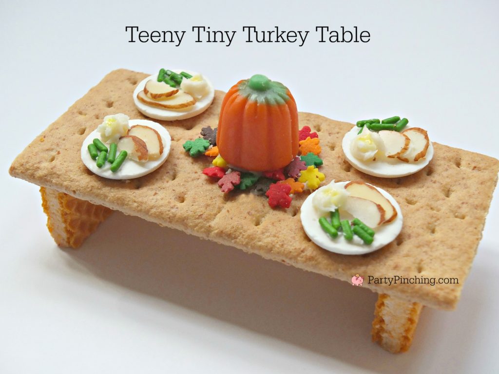 Turkey Leg Cake Cones no-bake dessert easy to make Thanksgiving treat