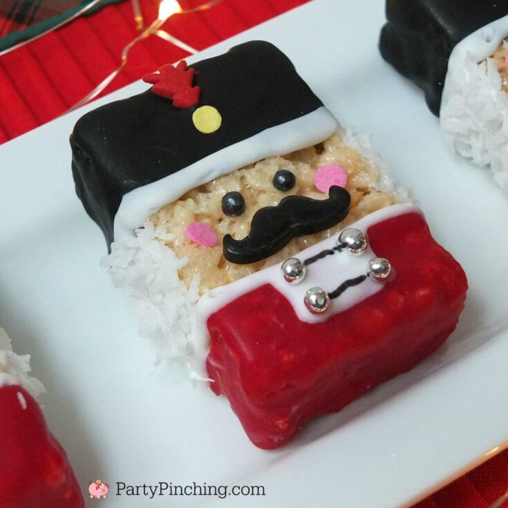 Nutcracker Rice Krispie Treats