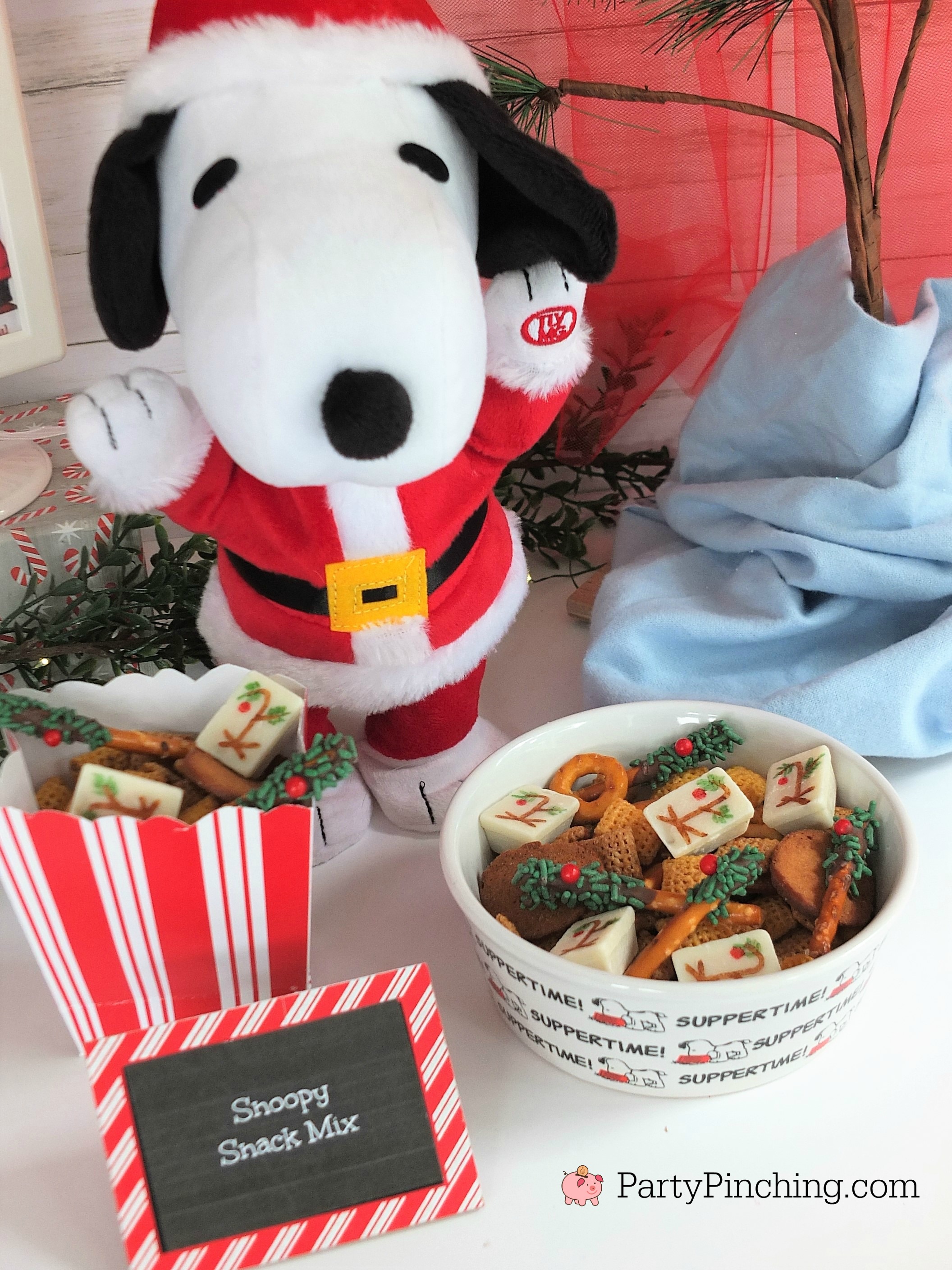 Snoopy - Candy canes for supper.