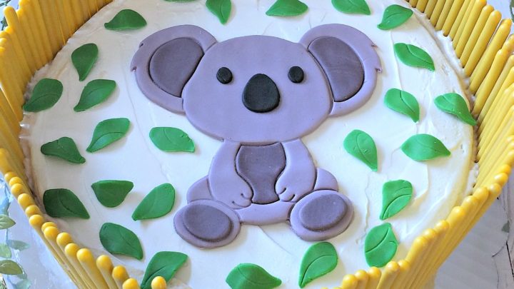 Order Koala Get Well Soon Chocolate Cake Online, Price Rs.895 | FlowerAura