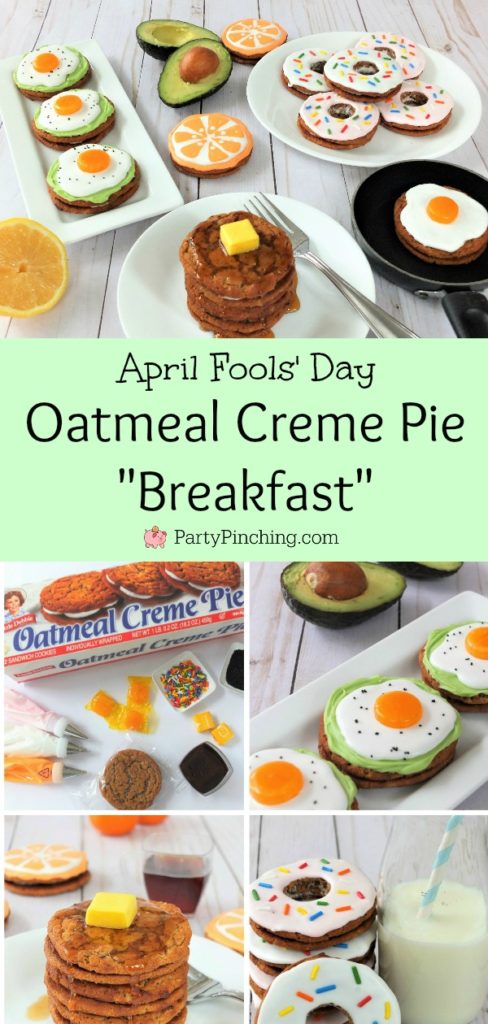 April Fools' Day Breakfast, Little Debbie April Fools' Day Oatmeal Creme Pie Breakfast, food pranks, best April Fools' Day pranks, imposter food