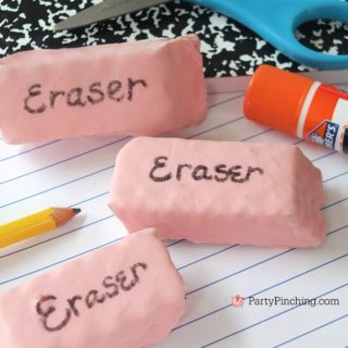 eraser nutty buddy wafer bars, back to school wafer cookies, best back to school food lunch snack ideas, teacher appreciate gift ideas, best fun food for school after school snack recipe ideas for kids, Little Debbie Nutty Buddy Wafer Bars, partypinching.com, Party Pinching