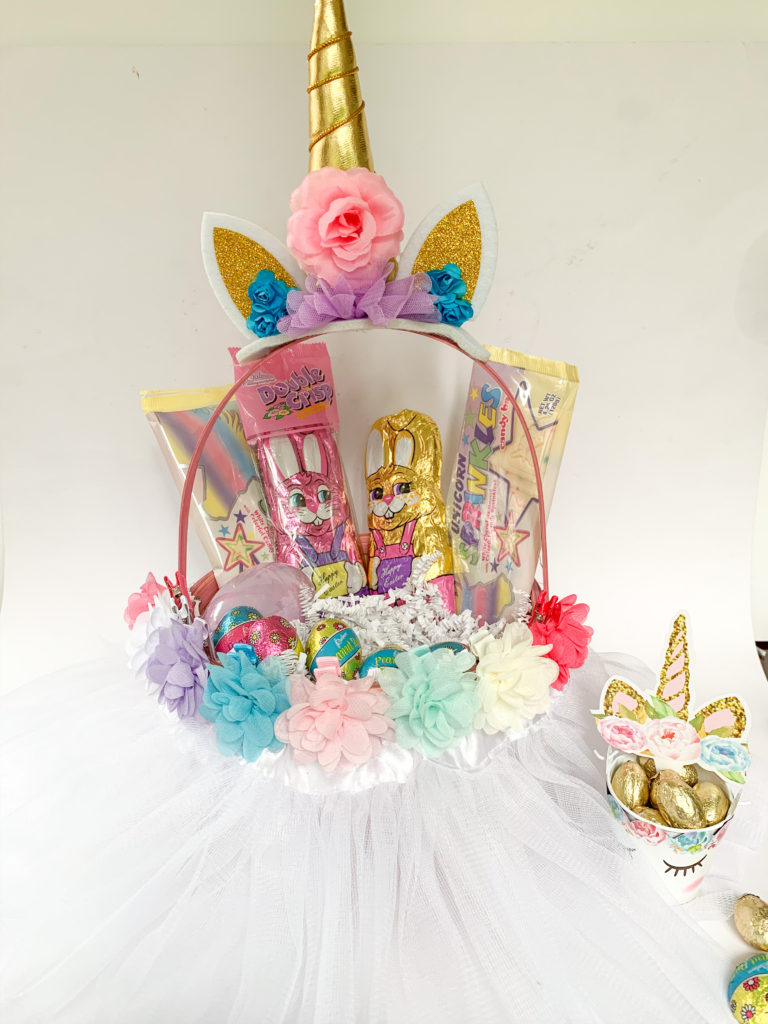 Unicorn Easter Basket, best DIY Easter baskets for kids, pretty cute Easter Baskets, inexpensive cheap Easter Baskets, unicorn party ideas, best unicorn party ideas, cutest unicorn treat dessert food recipe ideas