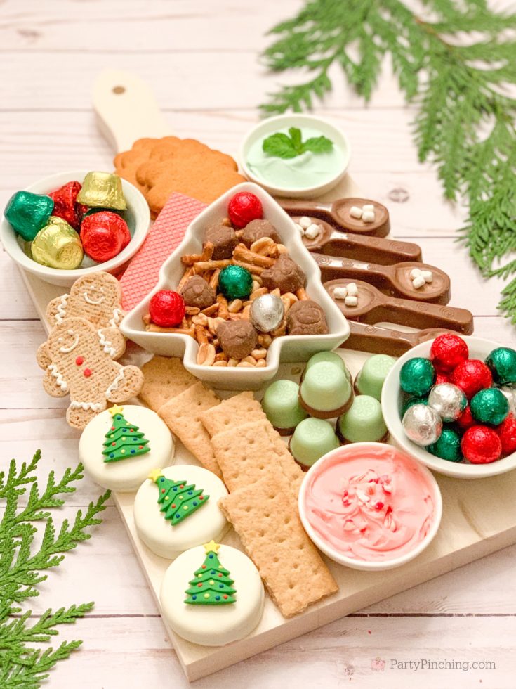 Christmas Candy Charcuterie Board - Dessert Charcuterie Board Recipe