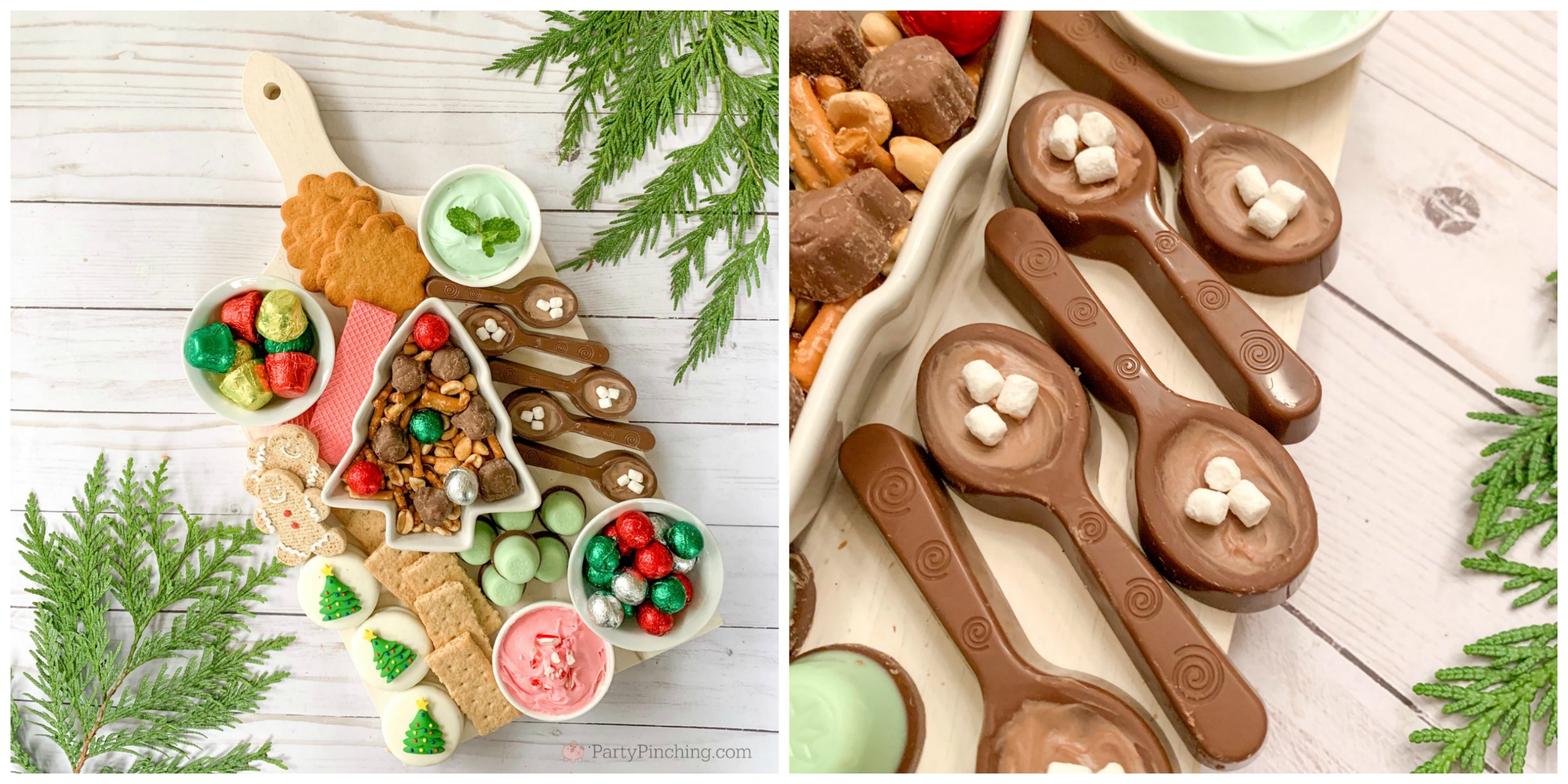 Old-Fashioned Christmas Candy Dessert Board - No. 2 Pencil