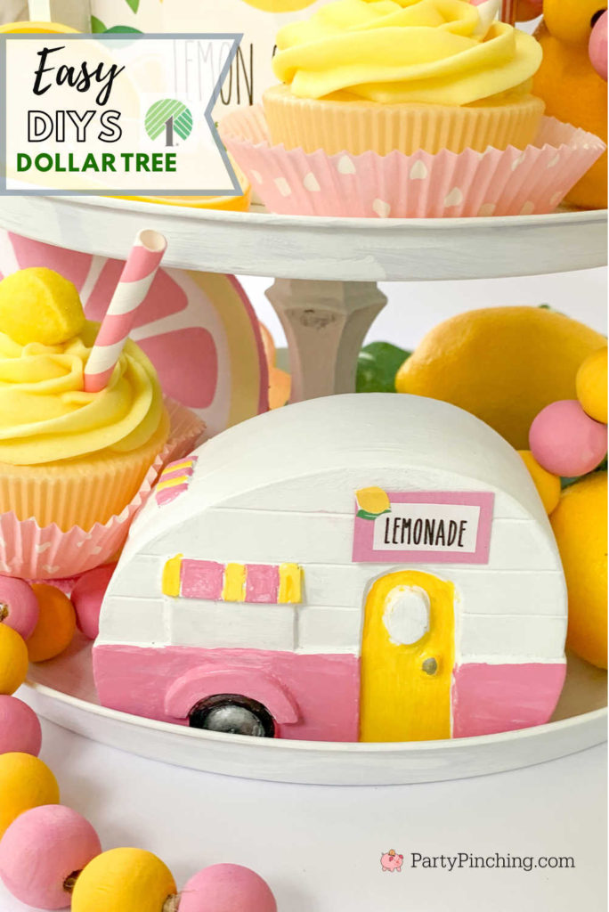 Best Dollar Tree DIY craft ideas, Best Dollar Tree DIY summer ideas, Best Dollar Tree DIY Farmhouse craft decor, best Dollar Tree DIY tier tray, Dollar Tree Farmhouse, Dollar Tree Lemonade, Lemonade tier tray, Watermelon tier tray, inexpensive cheap Dollar Tree DIYS, Dollar General craft ideas, Rae Dunn Dollar Tree