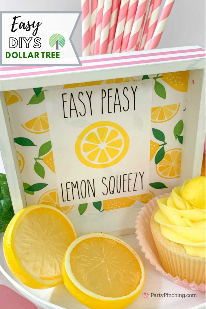 How To Make A Lemon Dollar Tree Glass Cutting Board Craft