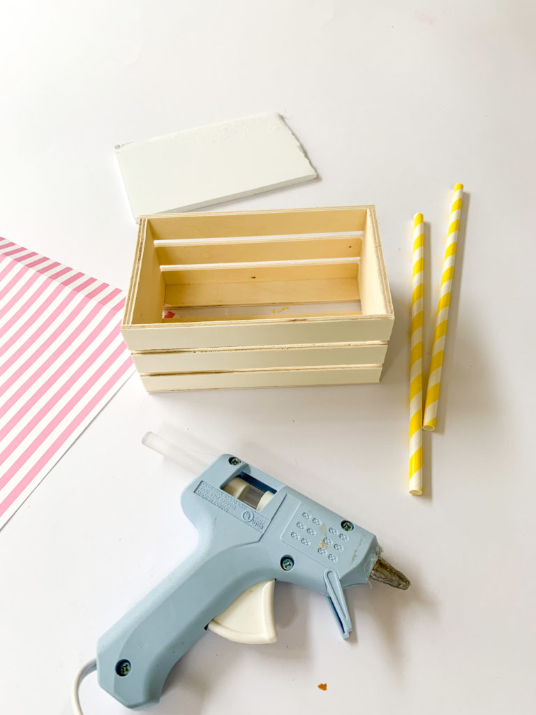 Dollar Tree EASY DIY WOOD GLUE GUN STAND