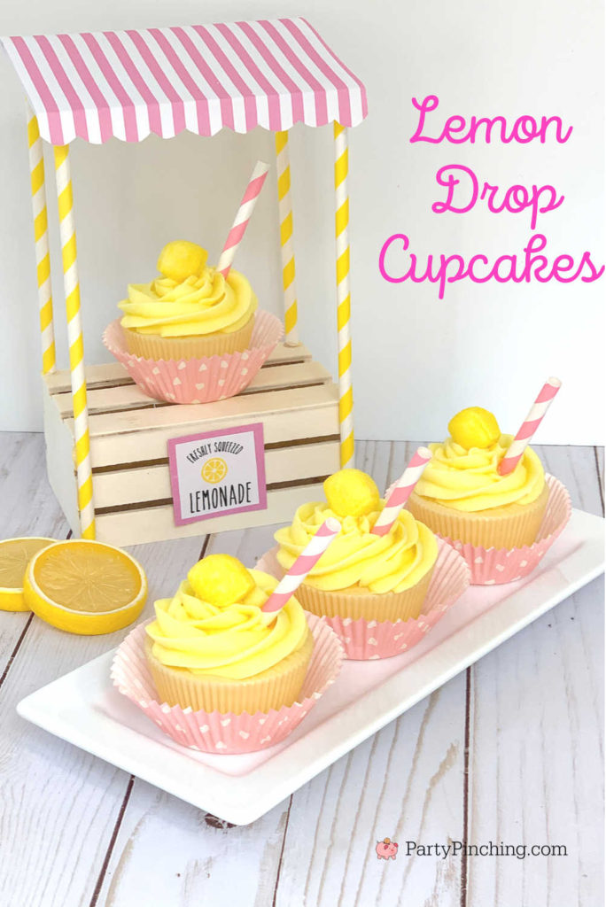 Large Paper Baking Cups Lemon Drop