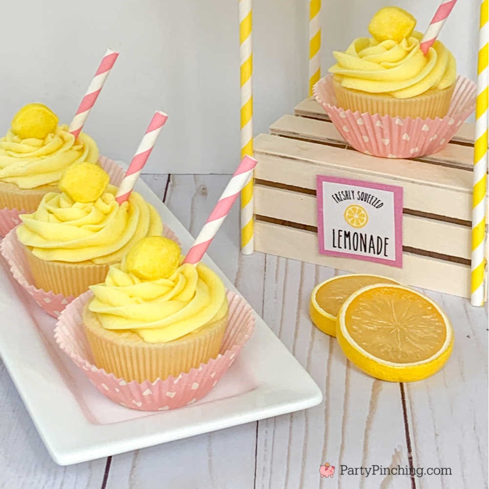 pink lemonade cupcake, best pink lemonade cupcake, best summer food recipe ideas, best lemon cupcake, best lemon drop recipe