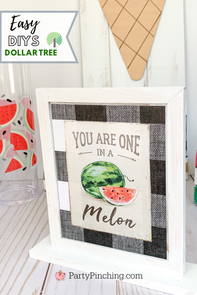 Dollar Tree Watermelon crafts, Rae Dunn DIY,  DIY watermelon decor craft ideas, best watermelon ideas, best Dollar Tree craft diy ideas, easy dollar Tree ideas, Watermelon sign craft, dollar tree, dollar general, best dollar store ideas crafts decor, farmhouse dollar tree sign craft decor easy cheap, dollar tree watermelon sign farmhouse