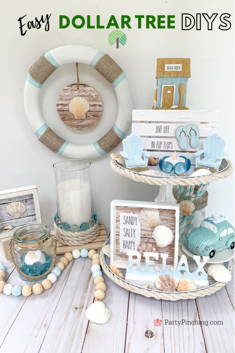 Dollar Tree Costal Beach Farmhouse Nautical Crafts Rae Dunn DIY Dollar Tree Costal Beach Farmhouse Nautical Crafts Rae Dunn DIY