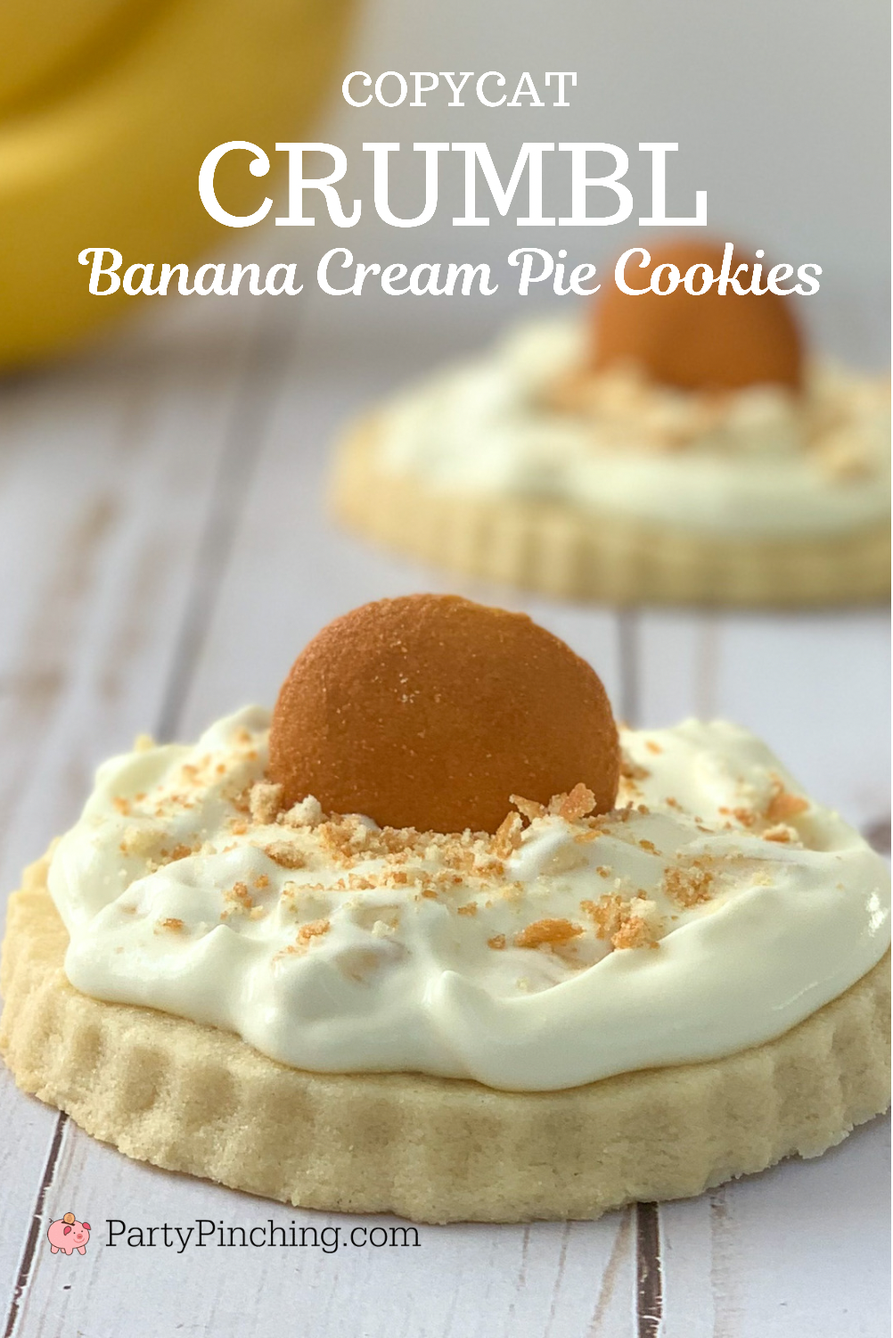 Crumbl banana cream pie