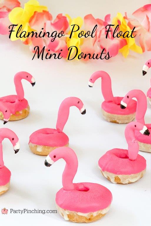 Flamingo donuts, flamingo cake cupcake, best flamingo party ideas, best flamingo recipe, flamingo pool donuts, best flamingo cute pool floats, flamingo pool floaties, best summer dessert recipes, Little Debbie, Party Pinching