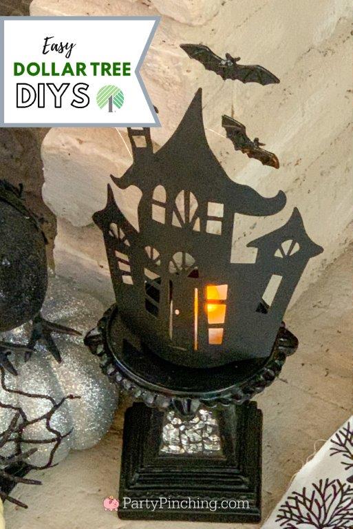 Dollar Tree Halloween DIY decorations, Dollar Tree Halloween craft decor, Best Dollar Tree crafts, best Dollar Tree decor ideas, Dollar store finds, best Dollar store ideas, Best Halloween ideas on a budget, High end Dollar Tree, Farmhouse Halloween Decor, best neutral Farmhouse Halloween ideas, haunted houses Dollar Tree