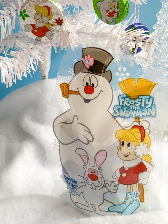 Frosty the Snowman, DIY Frosty the Snowman Candy Tree, Christmas Dollar Tree DIY, Best Christmas Dollar Tree DIYs, Frosty the Snowman Craft, Frosty the Snowman Dessert, Chocolate Frosty the Snowman Christmas Treats, 