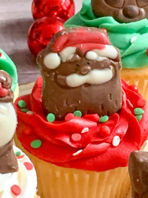 Rudolph Surprise Inside Cupcakes, Rudolph the red nosed reindeer cupcakes, Best Rudolph Christmas ideas, Best Christmas cupcake recipe, Best surprise inside cake recipe, Easy surprise inside kids cupcakes, Best Christmas cupcakes for kids, cute Christmas cupcakes,