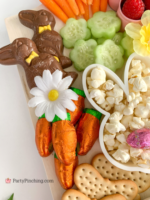 Easter Bunny Snack Board - The BakerMama