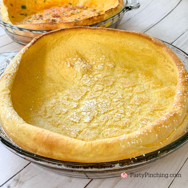 best easy dutch baby pancake recipe, best dutch baby pancake, light pancake, best breakfast brunch recipes, puffed pancake recipe, best puff pancake, best German pancake recipe, yorkshire pudding recipe