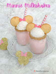 minnie mini milkshakes, best strawberry milkshakes, mini milkshakes