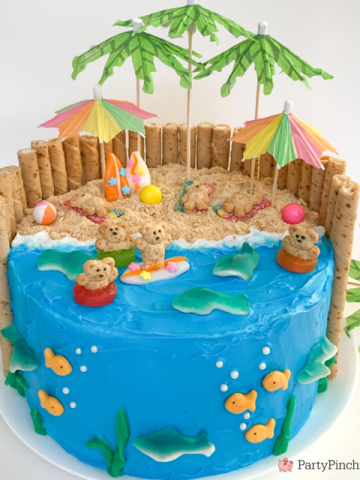 Beach Party Cake - Sugar Rush Cakes | Sugar Rush Cakes