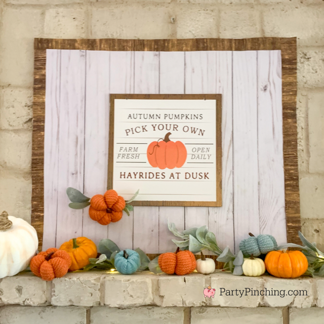 Dollar Tree fall craft- a tray turned pumpkin! - Wilshire Collections