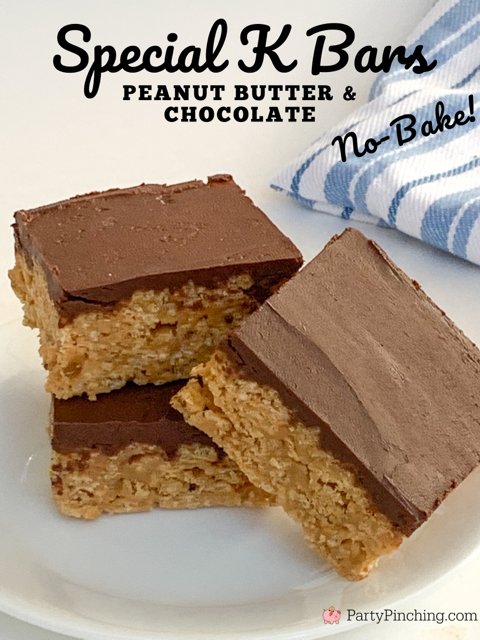 special k bars, no bake peanut butter chocolate bars, easy bar cookies, best special k bar cereal recipe, best bar cookie recipe easy, best peanut butter cookie recipe, easy peanut butter chocolate bar recipe