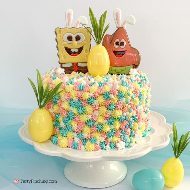 spongebob patrick birthday cake
