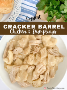 Cracker Barrel Chicken and Dumplings recipe, best easy copycat recipes