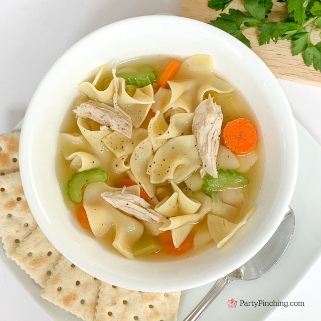 Homemade Chicken Noodle Soup - Simply Scratch