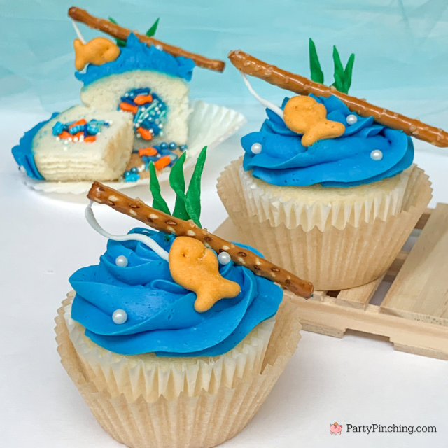 fishing theme first birthday Archives - Cupcakemakeover