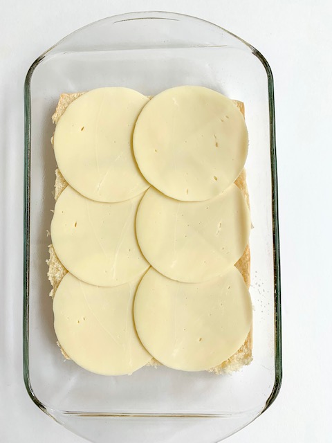 provolone cheese,  Liption onion Soup Mix Cheesesteak Sliders