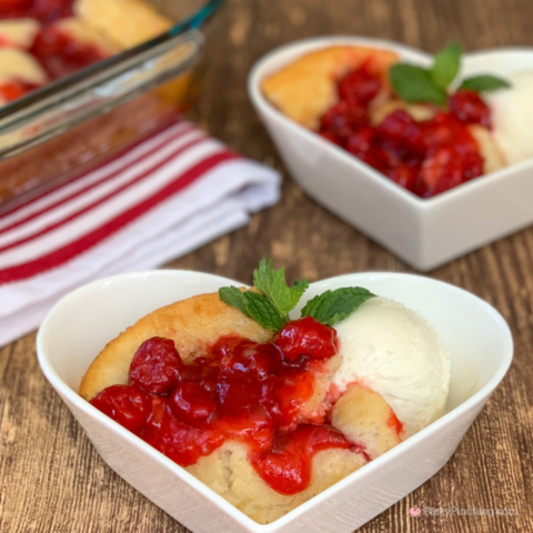 easy cherry cobbler best super easy dump cake cherry peach cobbler