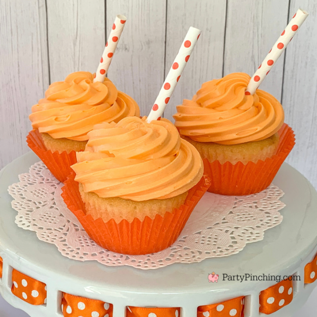 best easy orange soda cupcakes, orange pop cupcakes, orange crush cupcakes, creamsicle cupcakes, best creamsicle cupcake recipe, best summer cupcake ideas